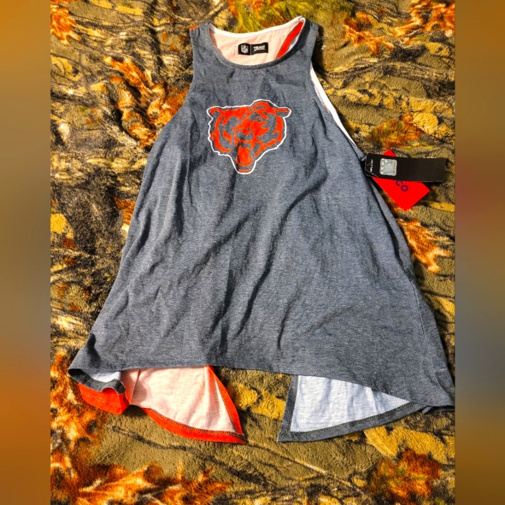 Chicago Bears size medium open back tank